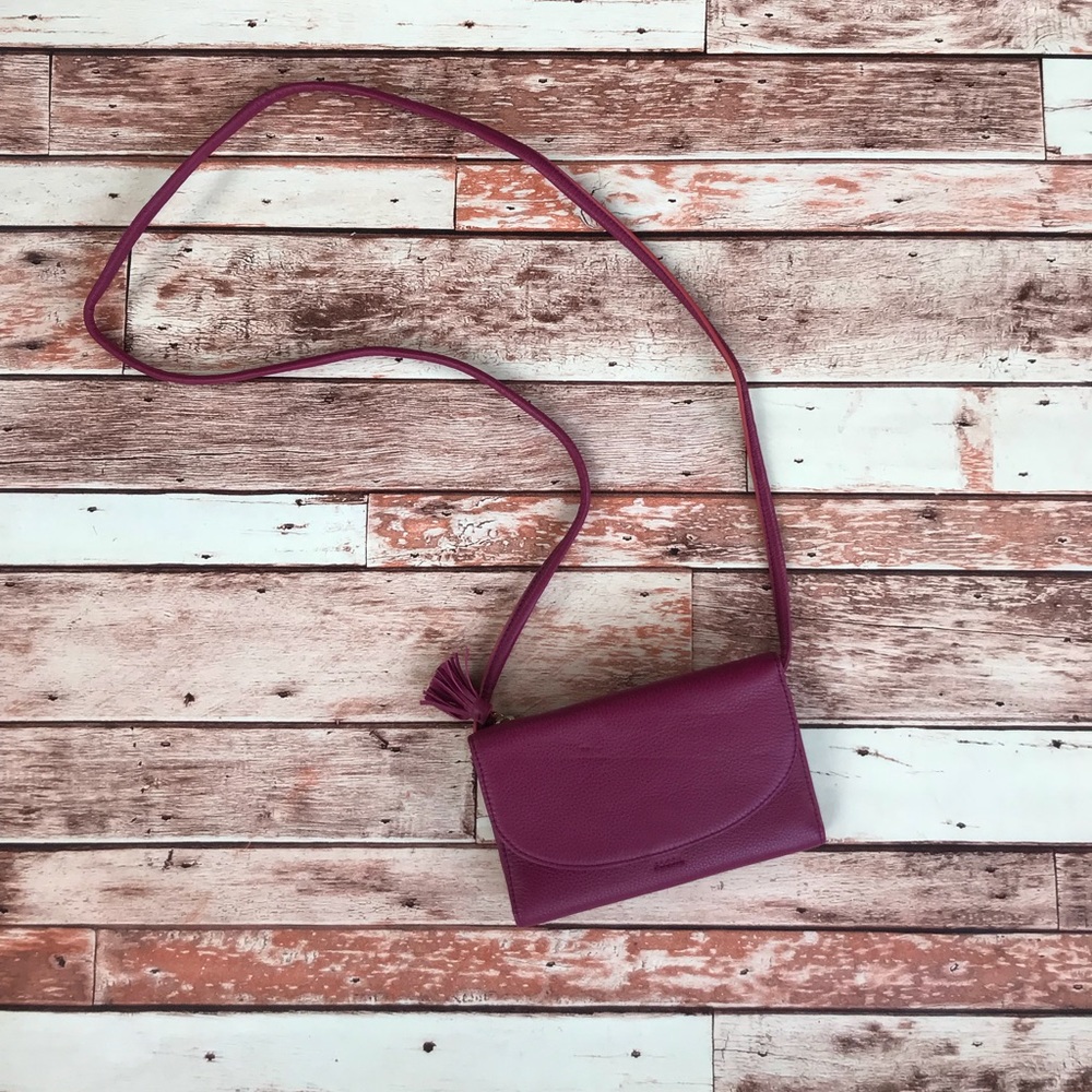 FOSSIL: Sophia Wallet: Raspberry Wine